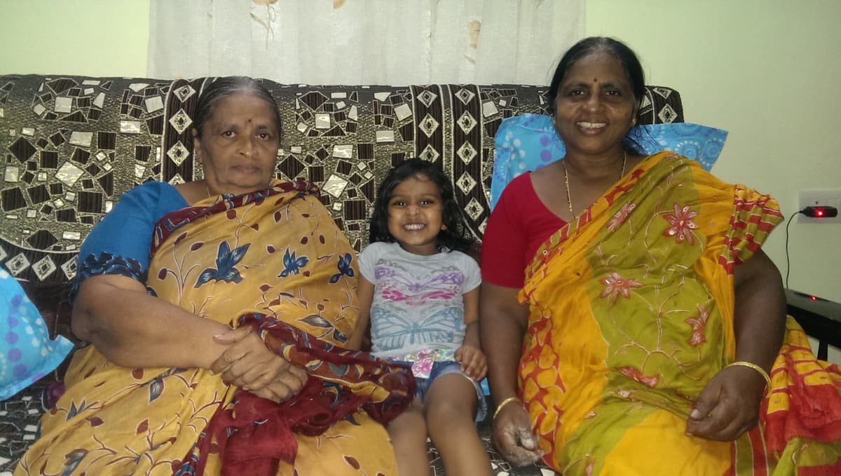 Cherished moments with grandparents