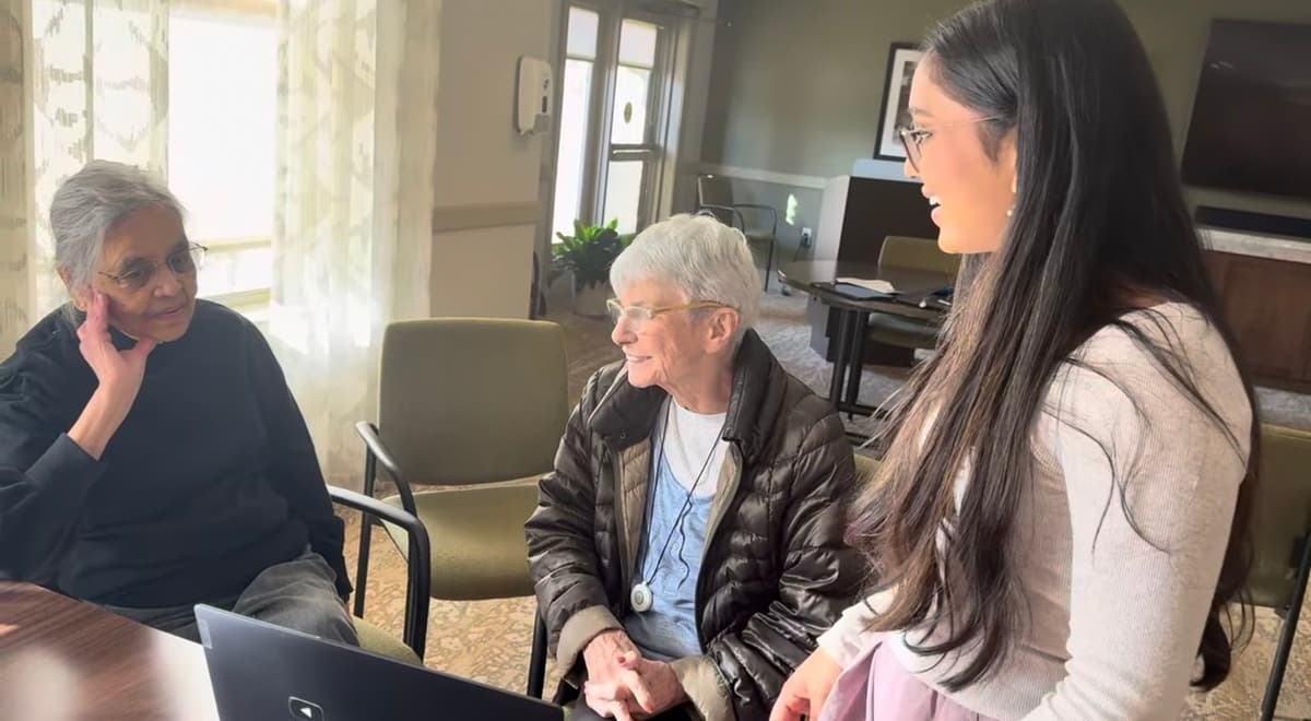 Residents exploring brain games